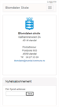 Mobile Screenshot of blomdalen.no
